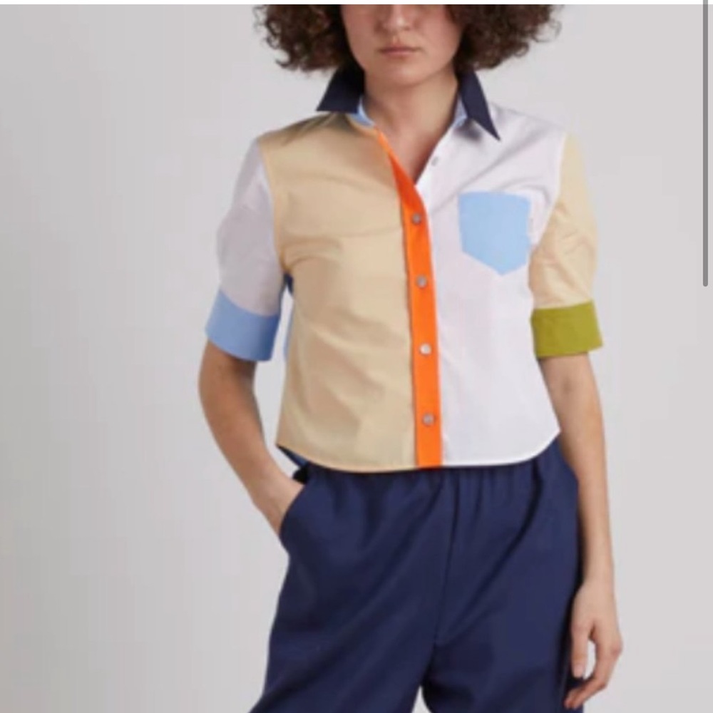 Marni crop top shirt